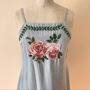 We Are Kindred Chambray Mini Dress